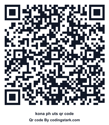 Kona Ph UTS QR Code