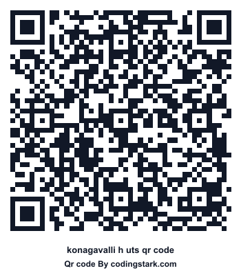 Konagavalli H UTS QR Code