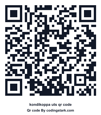 Kondikoppa UTS QR Code