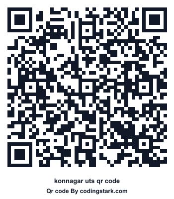 Konnagar UTS QR Code
