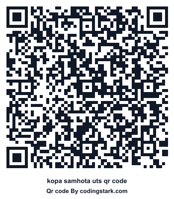Kopa Samhota UTS QR Code