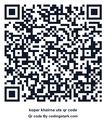 Kopar Khairna UTS QR Code