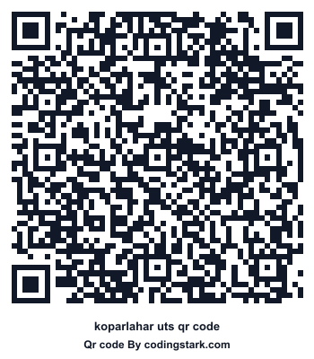 Koparlahar UTS QR Code