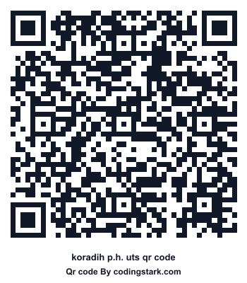 Koradih P.h. UTS QR Code