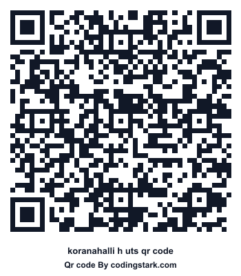 Koranahalli H UTS QR Code