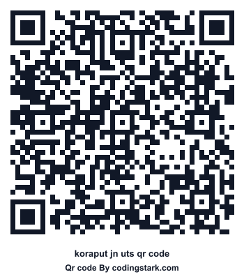 Koraput Jn UTS QR Code