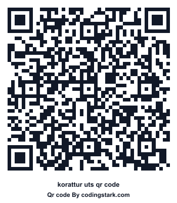 Korattur UTS QR Code