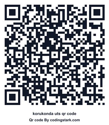 Korukonda UTS QR Code