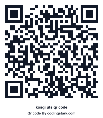 Kosgi UTS QR Code