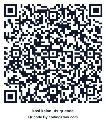 Kosi Kalan UTS QR Code