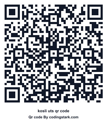 Kosli UTS QR Code