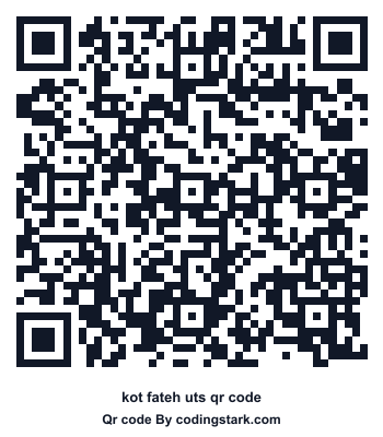 Kot Fateh UTS QR Code