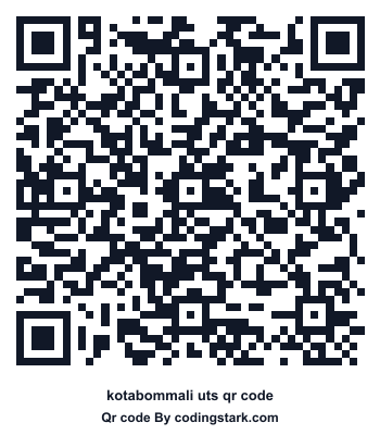 Kotabommali UTS QR Code