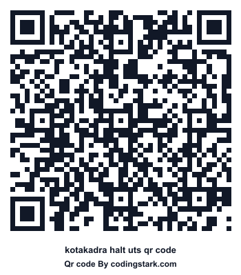Kotakadra Halt UTS QR Code