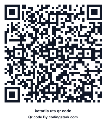 Kotarlia UTS QR Code
