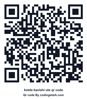 Kotda Bavishi UTS QR Code
