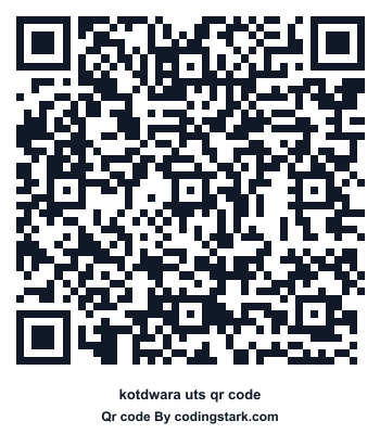 Kotdwara UTS QR Code