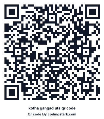 Kotha Gangad UTS QR Code
