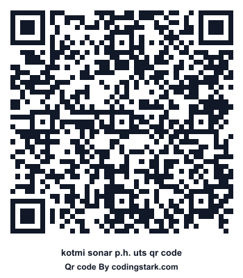 Kotmi Sonar P.h. UTS QR Code