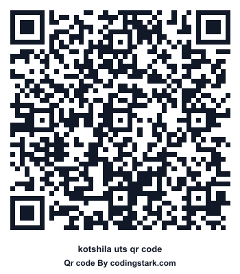 Kotshila UTS QR Code