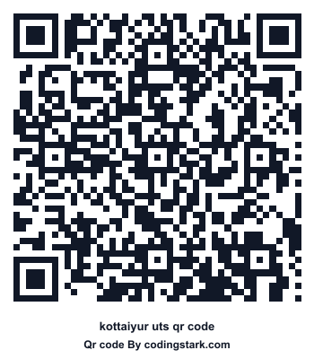 Kottaiyur UTS QR Code