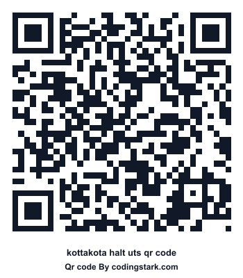 Kottakota Halt UTS QR Code