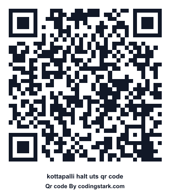 Kottapalli Halt UTS QR Code