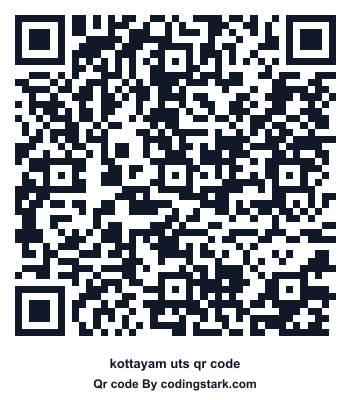 Kottayam UTS QR Code