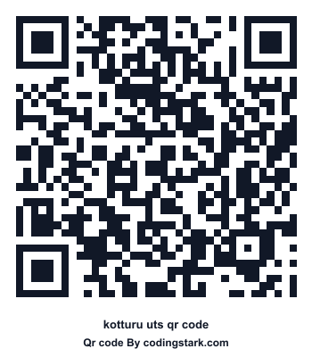 Kotturu UTS QR Code