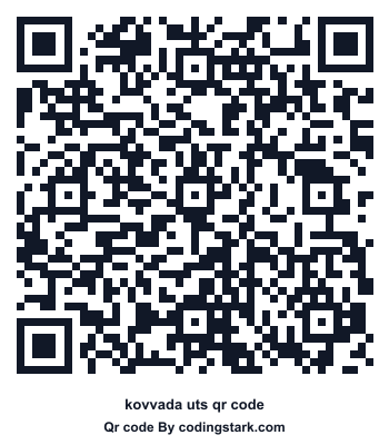 Kovvada UTS QR Code