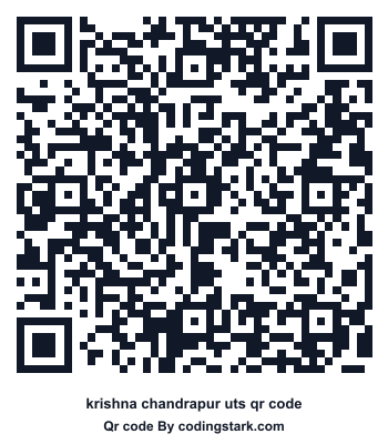 Krishna Chandrapur UTS QR Code