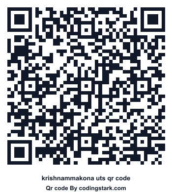 Krishnammakona UTS QR Code