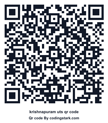Krishnapuram UTS QR Code