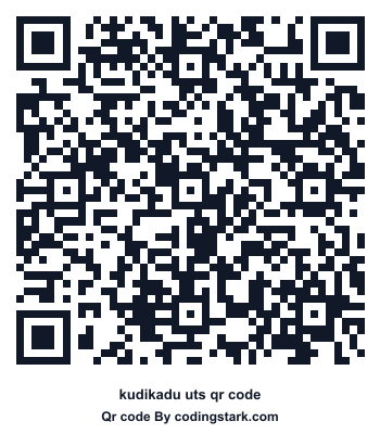 Kudikadu UTS QR Code