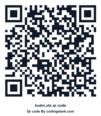 Kudni UTS QR Code