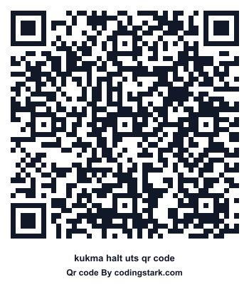 Kukma Halt UTS QR Code