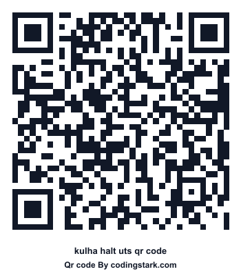 Kulha Halt UTS QR Code