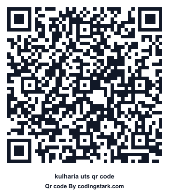 Kulharia UTS QR Code