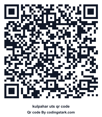 Kulpahar UTS QR Code