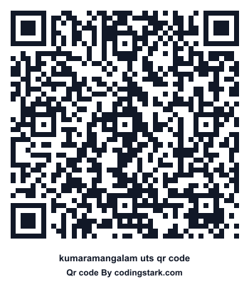 Kumaramangalam UTS QR Code