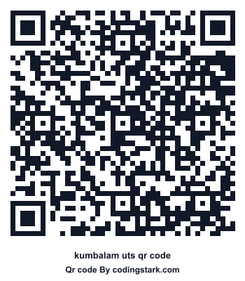 Kumbalam UTS QR Code