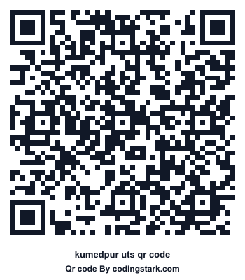 Kumedpur UTS QR Code