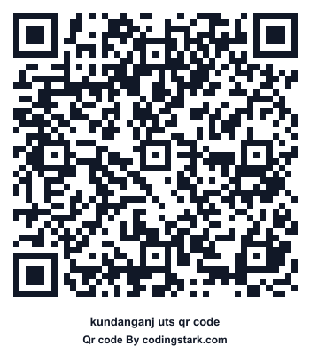 Kundanganj UTS QR Code