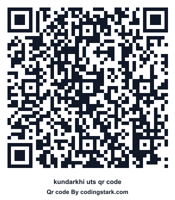 Kundarkhi UTS QR Code