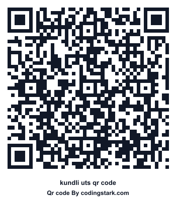 Kundli UTS QR Code