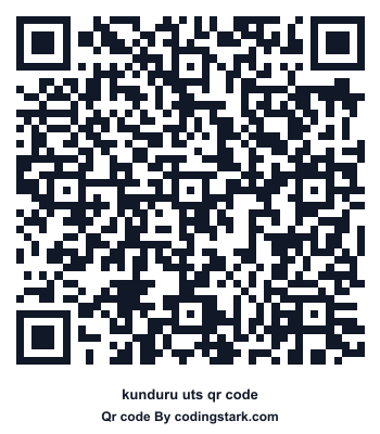 Kunduru UTS QR Code