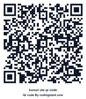 Kunuri UTS QR Code