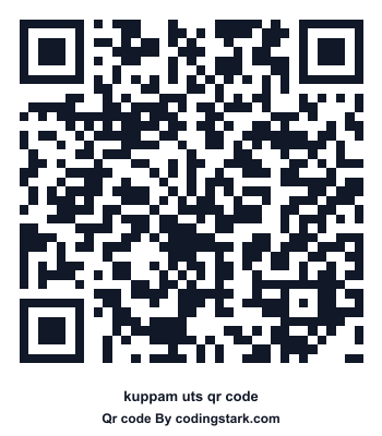 Kuppam UTS QR Code