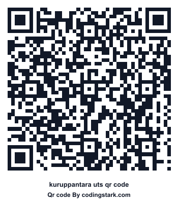 Kuruppantara UTS QR Code