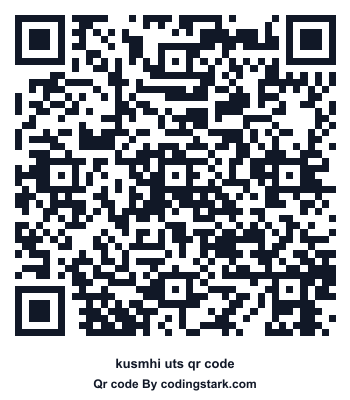 Kusmhi UTS QR Code